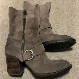 Preloved Leather Born Boots Size 7.5